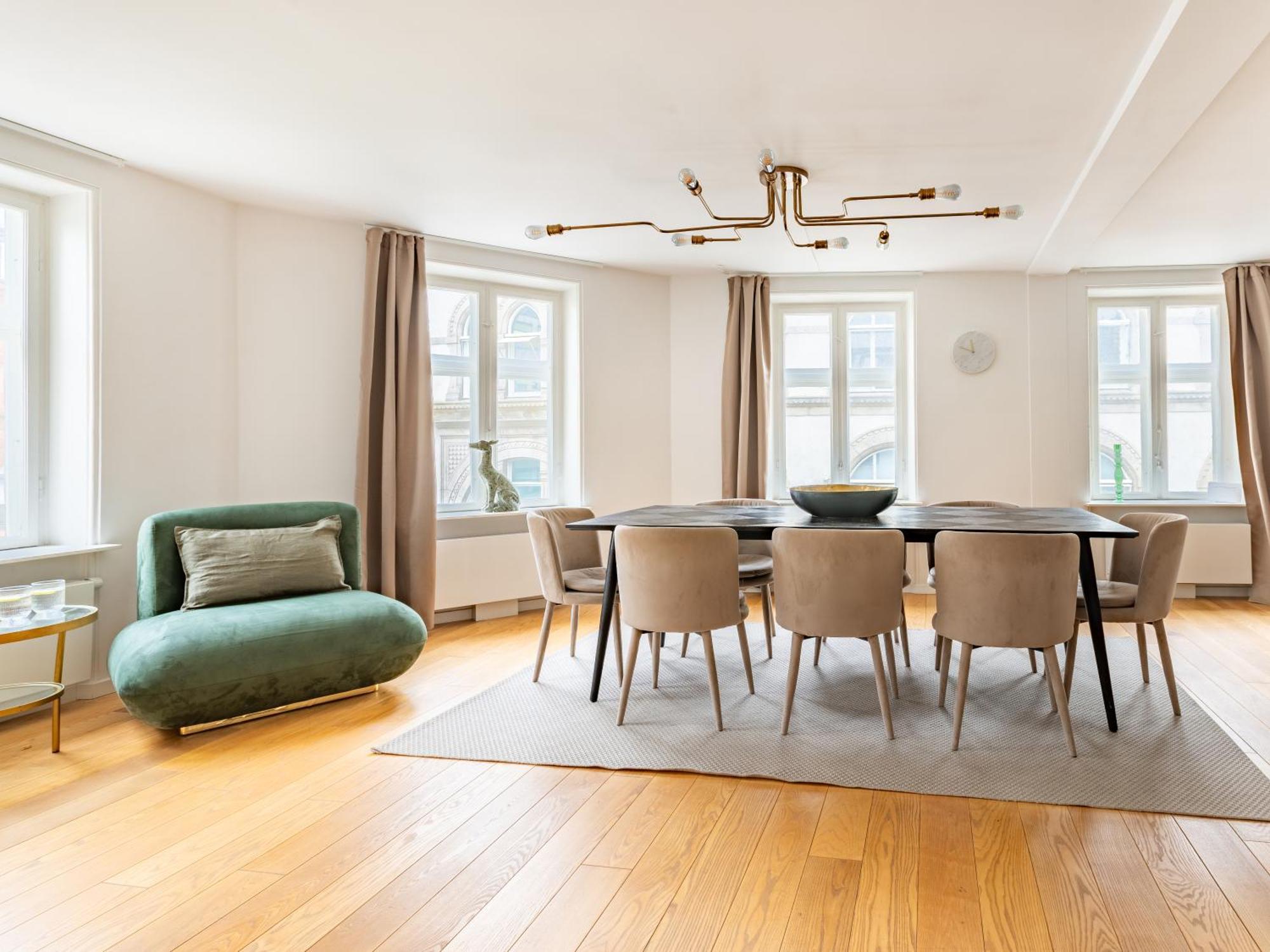Sanders Regent - Chic Three-Bedroom Apartment Near Central Square Копенгаген Экстерьер фото