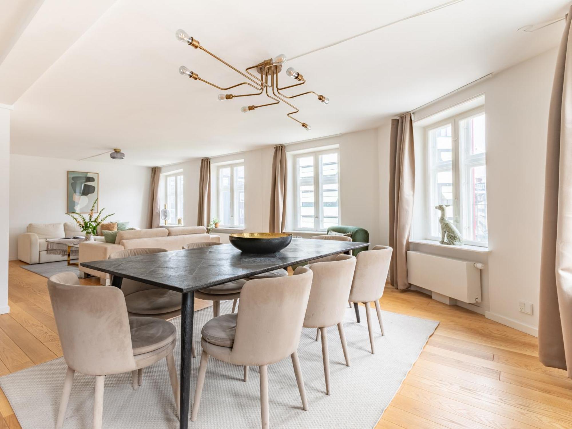 Sanders Regent - Chic Three-Bedroom Apartment Near Central Square Копенгаген Экстерьер фото